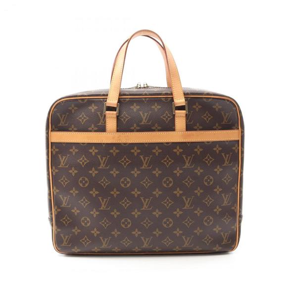LOUIS VUITTON Brown Monogram Leather Bag - Picture 1 of 11